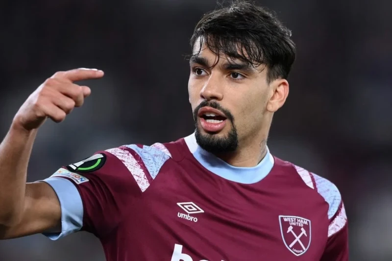 Lucas Paqueta will spend his farewell season with West Ham;