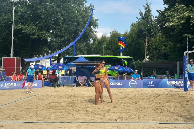 Üniversite Oyunları: Azerbaycanlı plaj voleybolcularının başarısız performansı