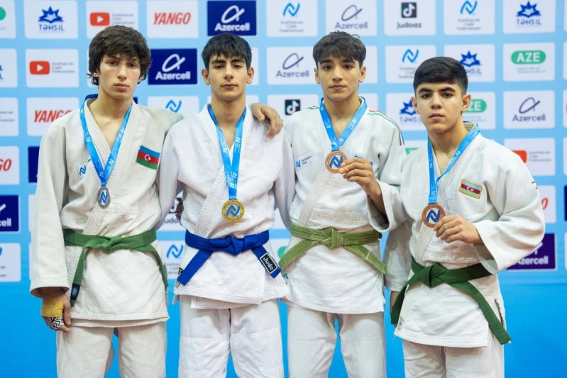 Cüdo üzrə U-17 yeniyetmələr arasında Liqa yarışının IV turu başa çatıb - FOTO