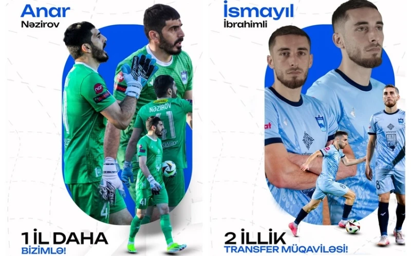 Zira Extends Contracts with Anar Nazirov and Ismail Ibrahimli