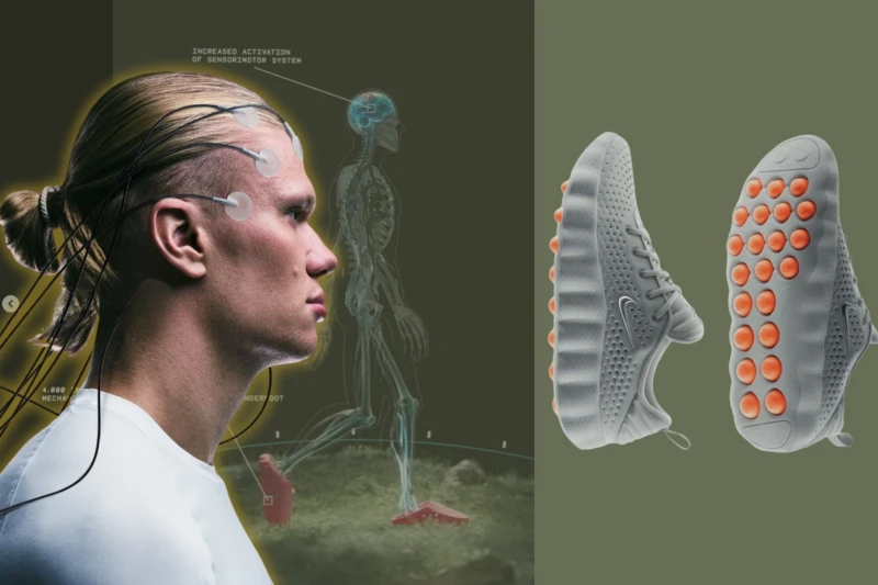 Haaland's Nike shoes stimulate brain activity Haaland's Nike shoes stimulate brain activity