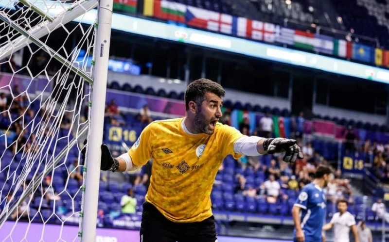 “Zirə” minifutbol klubunun qapıçısı: “Ümid edirəm ki, qızıl medalları biz qazanacağıq”