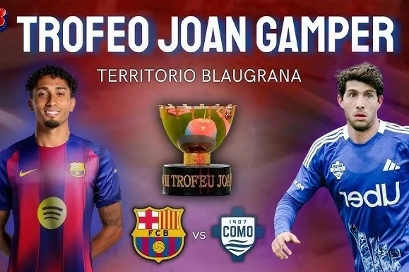 Joan Gamper Trophy: Barcelona - Como match will take place today