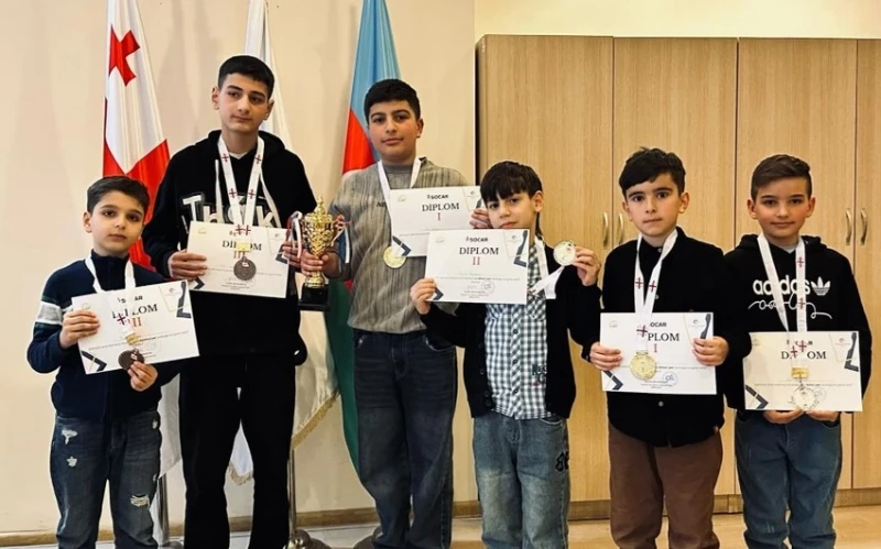 Marneulidə şahmat turniri keçirilib