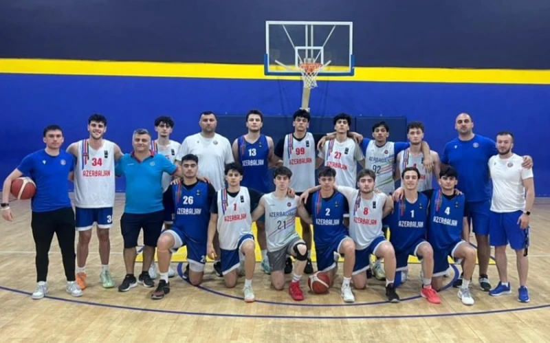 Azerbaycan U18 basketbol takımı Tiflis'te kampa girdi