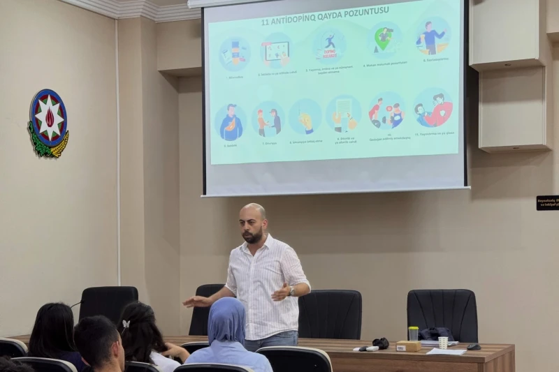 Azərbaycan atletləri üçün antidopinq seminarı keçirilib