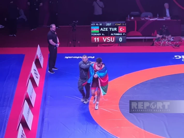 Ali Tsokayev Wins Gold Medal at U-23 European Championship