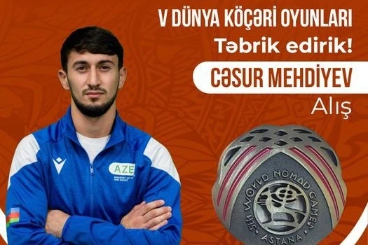 İdmançımızdan alış idman növündə BÜRÜNC MEDAL