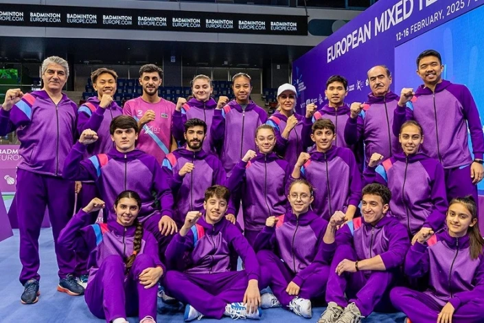 Bakıda badminton üzrə qarışıq komandalar arasında Avropa çempionatı start götürür