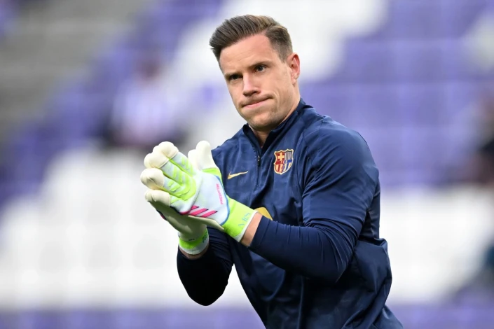 Ter Stegen will play on loan at Girona until the end of the season