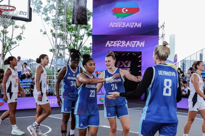 Azərbaycan qadın 3x3 basketbol komandası Dünya Seriyasında gümüş medal qazanıb