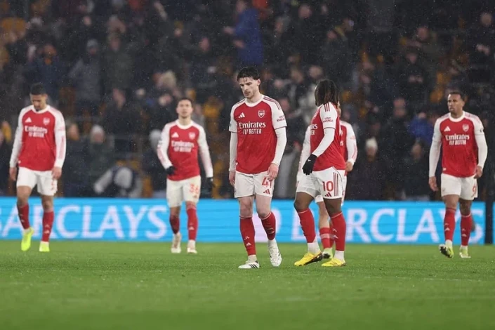 "Арсенал" установил антирекорд в матче Премьер-лиги против "Вулверхэмптона"