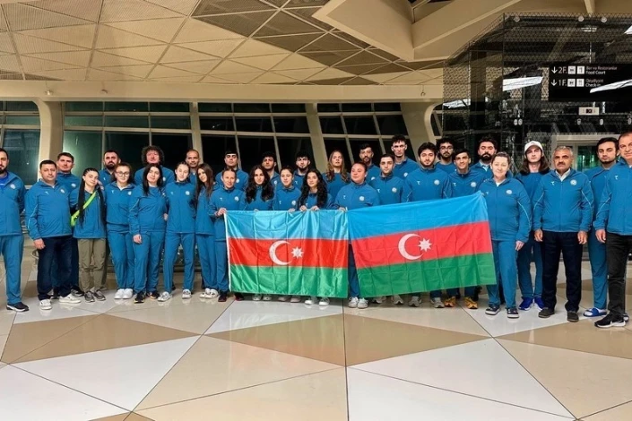 Azerbaycanlı atletler Avrupa Şampiyonası'na katılmak için Slovenya'ya gitti