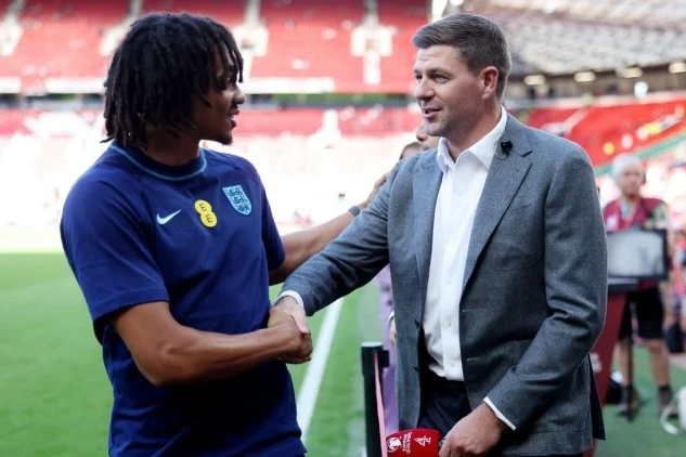 Steven Gerrard surprised by Trent Alexander-Arnold's non-selection for the national team