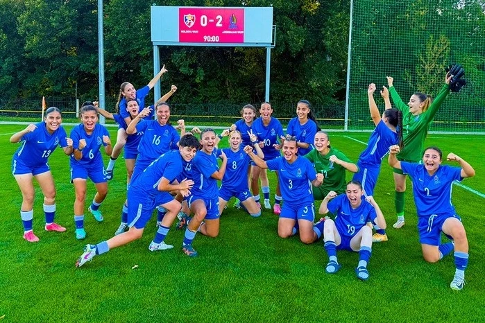 Azerbaycan U-19 Kadın Milli Takımı Moldova'yı Mağlup Etti
