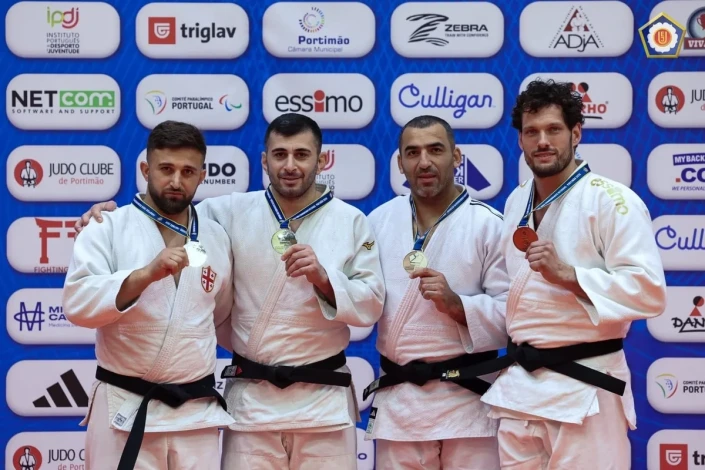Elçin Məmmədov Portiman, Portuqaliya şəhərindəki veteranlar Avropa cüdo çempionatında bronz medal qazandı