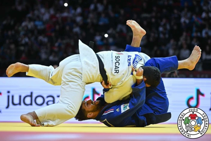 Dünya Judo Şampiyonası: Elcan Hacıyev çeyrek finale yükseldi