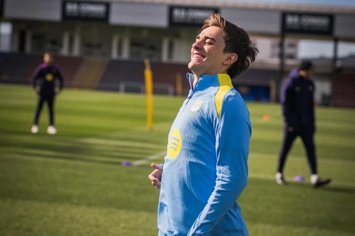 Gavi "Barcelona" ile antrenmanlara döndü, sahaya çıkması bekleniyor