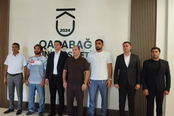 Visit of Azerbaijani Olympic champions to Khankendi city