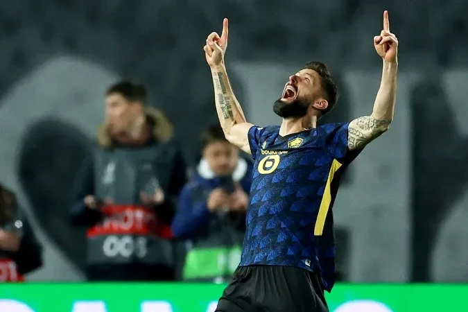 Olivye Jiru Avropa Liqası pley-offunda ən yaşlı qol vuran oyunçu oldu