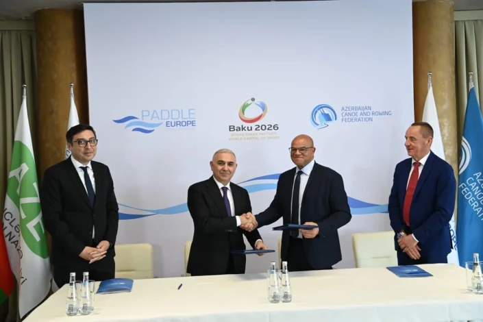 Bakıda Avropa Kanoe Assosiasiyasının ofisinin yaradılması sahəsində əməkdaşlıq haqqında sənəd imzalanıb