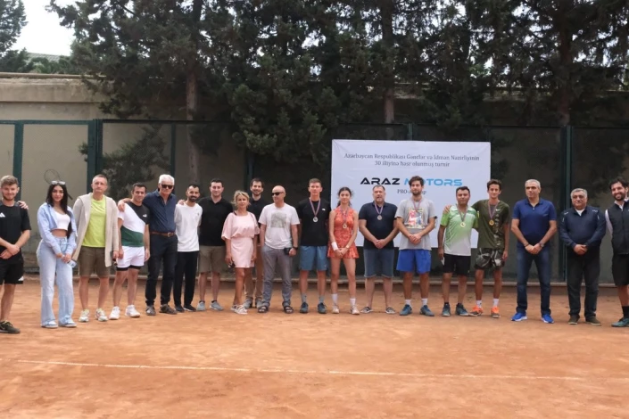 Bakıda daha bir tennis turniri başa çatıb