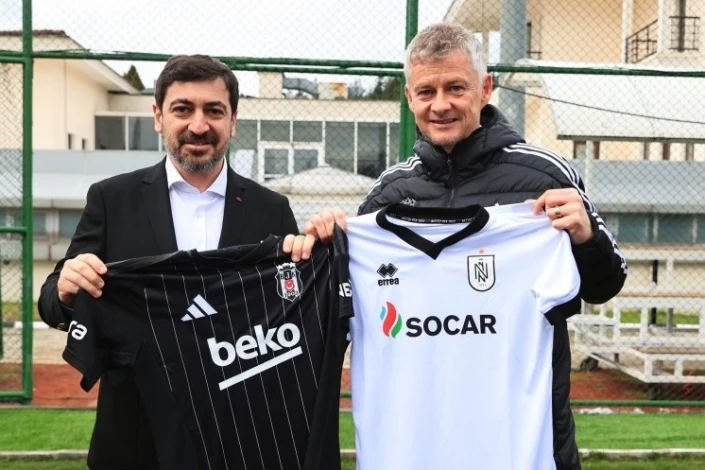 "Neftçi" rəsmisi Sulşerlə görüşdü, futbolçular "Beşiktaş"ın məşqini izlədi