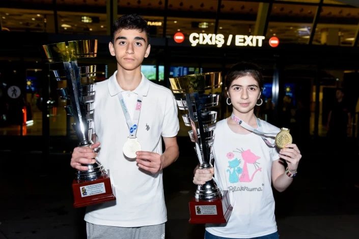Azərbaycan yeniyetmələr arasında şahmat üzrə dünya çempionatında iki qızıl medal qazanıb