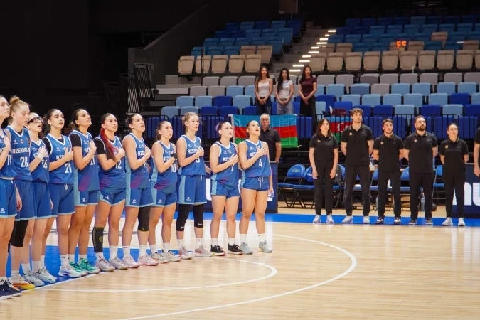 Azərbaycan qızlardan ibarət U-20 basketbol millisi Avropa çempionatında ilk qələbəsini qazandı
