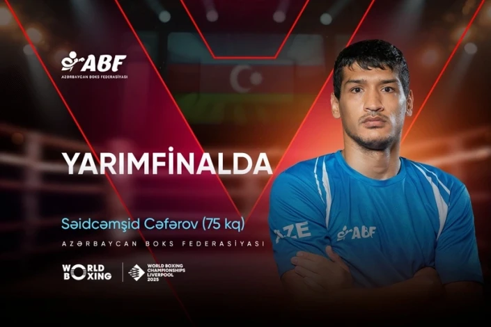 Saidcamşid Caferov Dünya Şampiyonası'nda Yarı Finale Yükseldi!