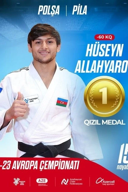 Cüdoçumuz qızıl medal qazandı