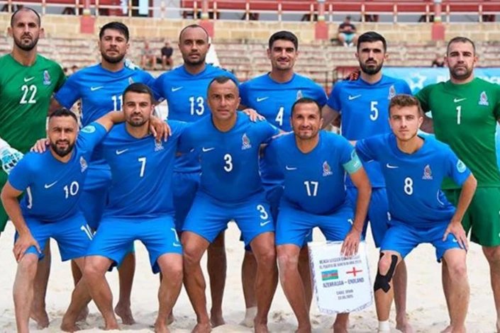 Azerbaijan beach soccer team qualifies for European Superfinal