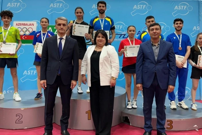 Stolüstü tennis üzrə Azərbaycan çempionatının qalibləri müəyyən edilib