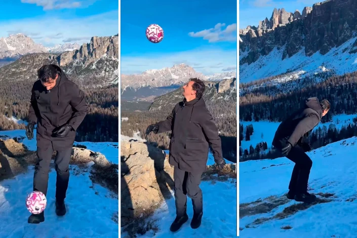 Ибрагимович чуть не упал со скалы: опасность смерти миновала