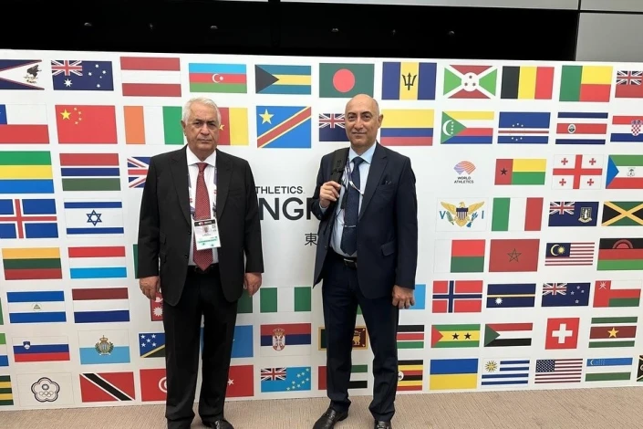 Azerbaycan Atletizm Federasyonu Liderliğinin Dünya Atletizm Kongresi ve Konvansiyonuna Katılımı