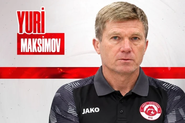 “Araz‑Naxçıvan” futbol klubu Yuri Maksimovu yeni baş məşqçi kimi təyin etdi