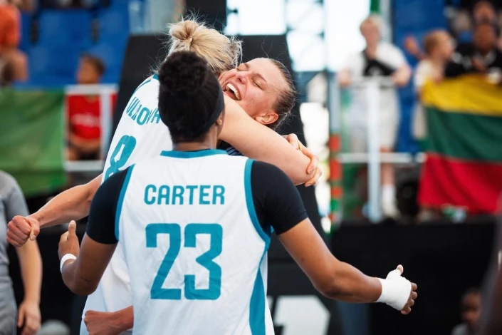 Azərbaycan qadın basketbolçuları 3x3 Avropa Kubokunun gümüş mükafatçısı olub