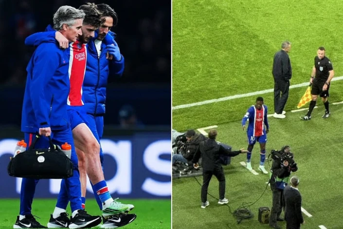 Major losses for PSG: Kvaratskhelia may end his season, Dembele may be out for weeks