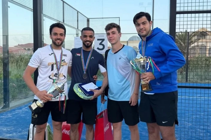 Rəsul Qocayev "Crocus Fitness Sea Breeze International Padel Cup"da üçüncü olub