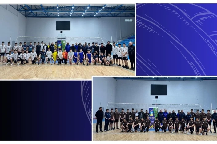 Şəkidə yeniyetmə və gənc voleybolçular üçün seçim turu keçirilib