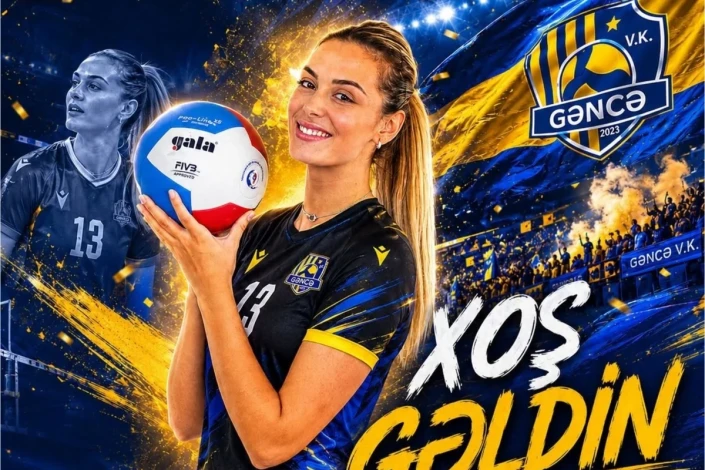 Gəncənin yeni voleybolçusu