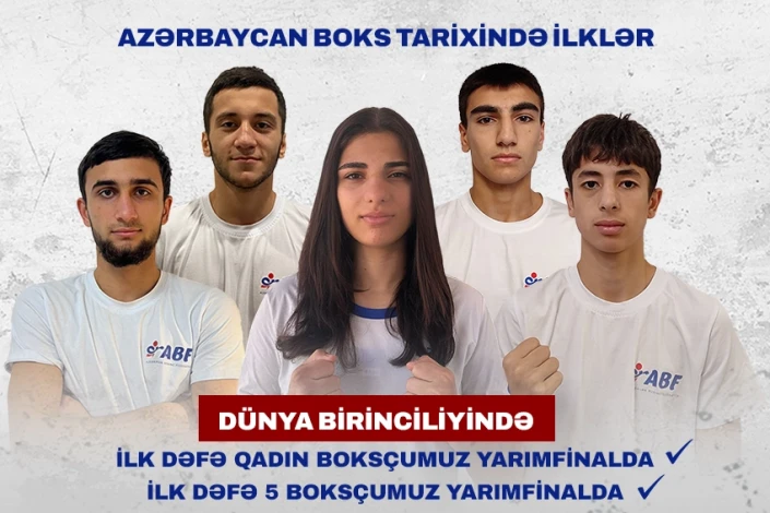 Azərbaycan boksçularından dünya birinciliyində yeni REKORD