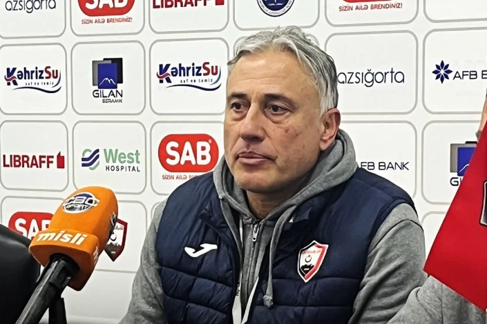 "Qəbələ"nin məşqçisi Georgi Çixradze "Neftçi" ilə oyundan sonra fikirlərini bölüşdü