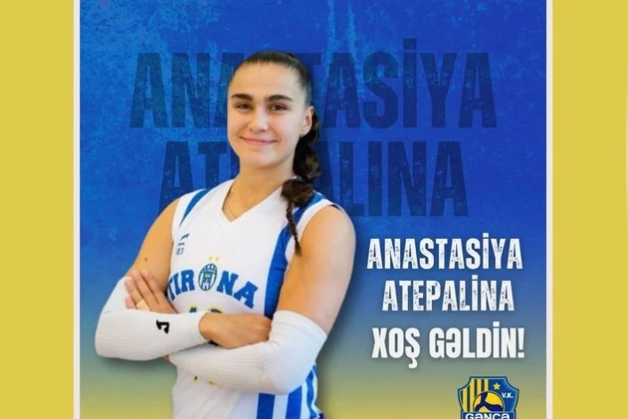 “Gəncə”də rusiyalı voleybolçu