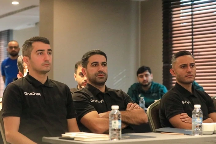 UEFA nümayəndələri Azərbaycan hakimləri üçün Antalyada seminar keçib