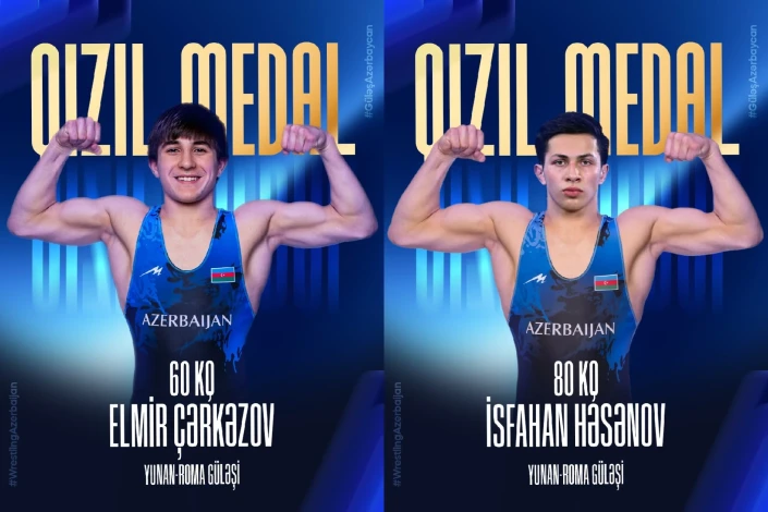 Estoniyada keçirilən turnirdə Azərbaycan güləşçiləri yeddi medal qazanaraq komanda hesabında birinci