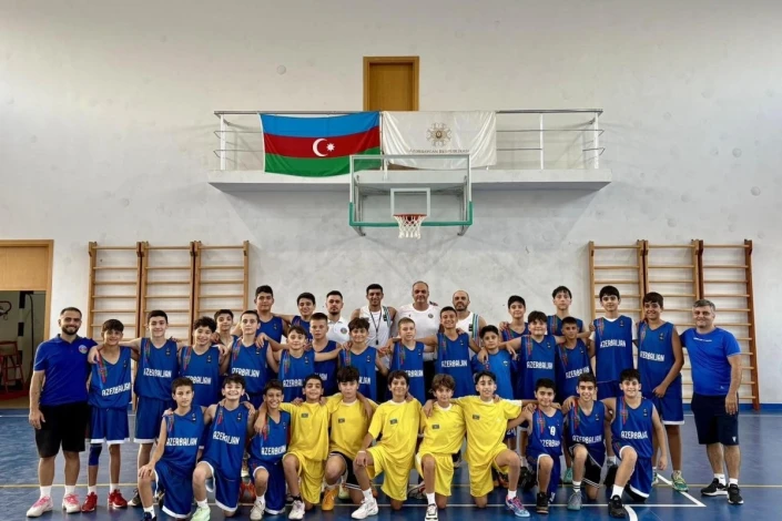 National team selection begins among 13-year-old basketball players