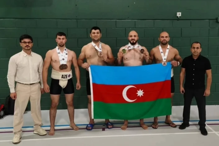 Azərbaycan sumoçuları Avropa çempionatında 4 medal qazandı