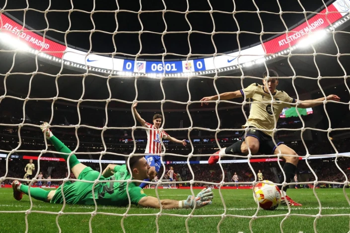 "Atletico Madrid", Kral Kupası'nda "Barcelona"yı 4-0 Mağlup Etti