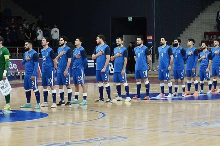 Azərbaycanın futzal millisinin Afinaya gedəcək yekun heyəti açıqlanıb